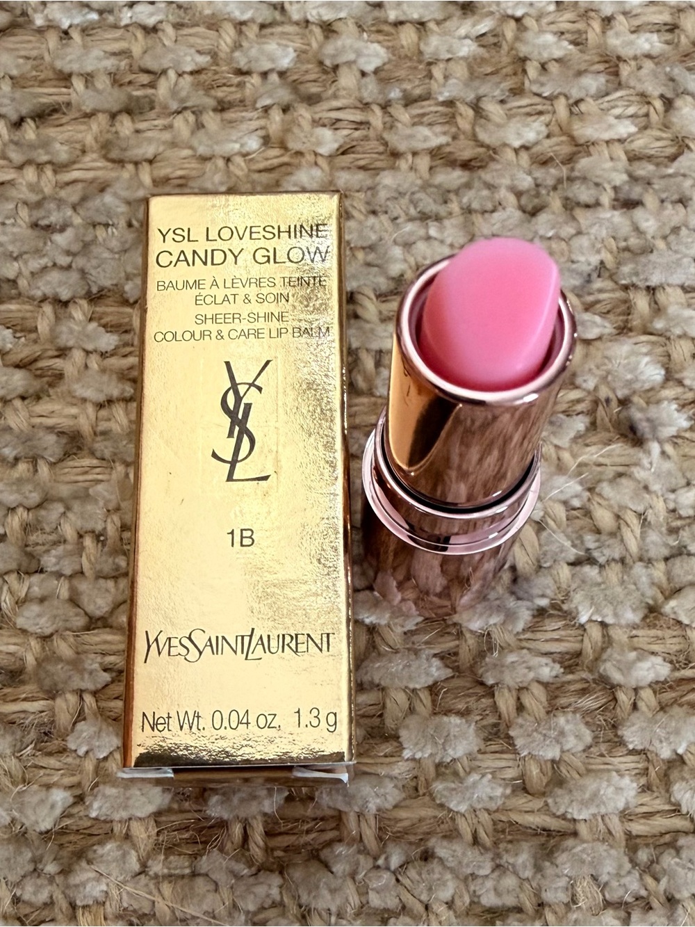 Yves Saint Laurent Loveshine Candy Glow Sheer Lip Balm - 1B